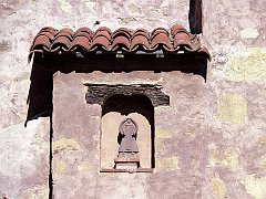 Detail from San Carlos Borroméo De Carmelo Mission, Carmel, California